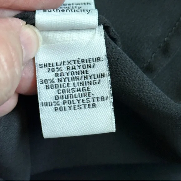 NWT Diane von Furstenberg Brielle Long-Sleeve Lace Top Size 10, scalloped edges - Picture 10 of 14